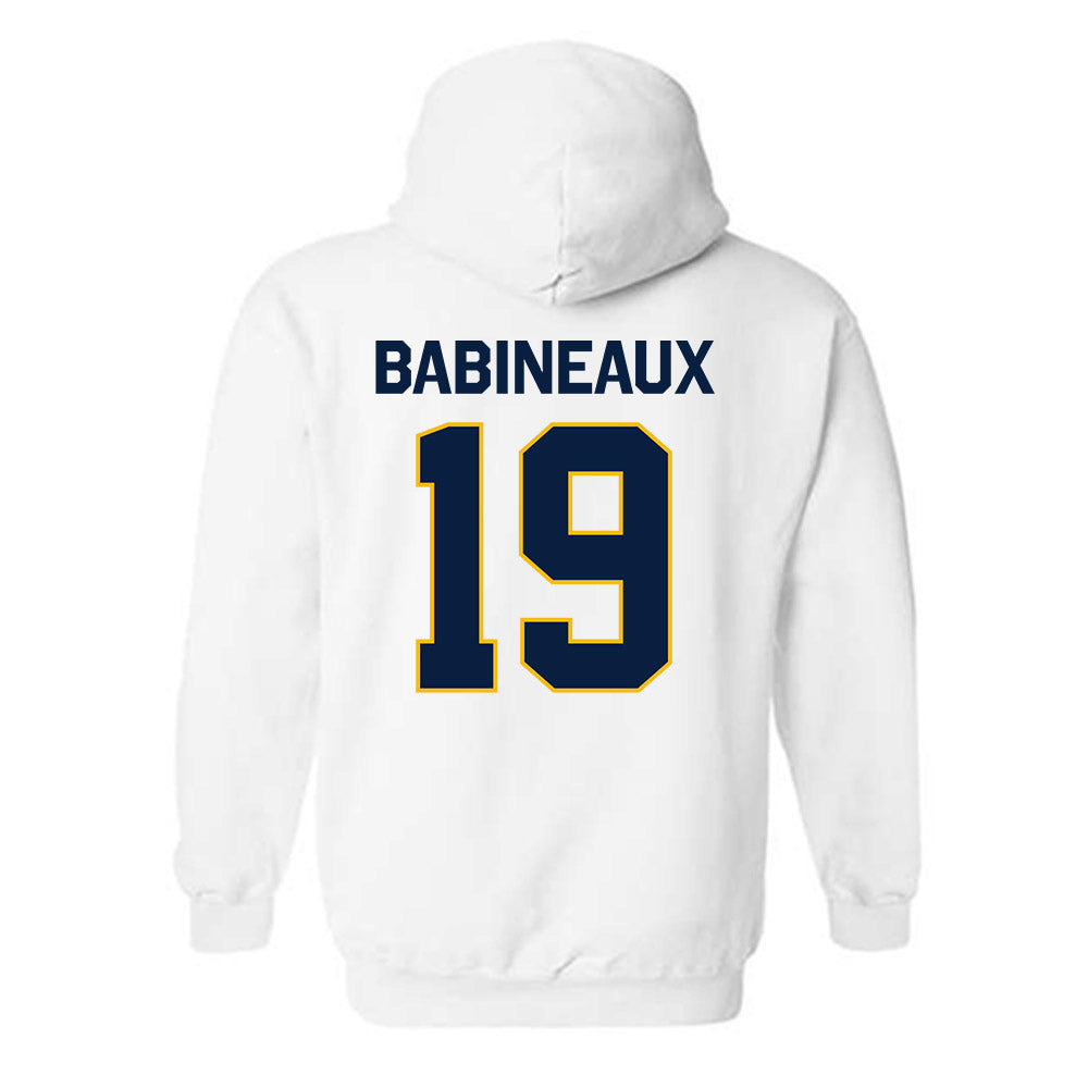 Northern Arizona - NCAA Football : Cam Babineaux - Classic Shersey Hooded Sweatshirt-1