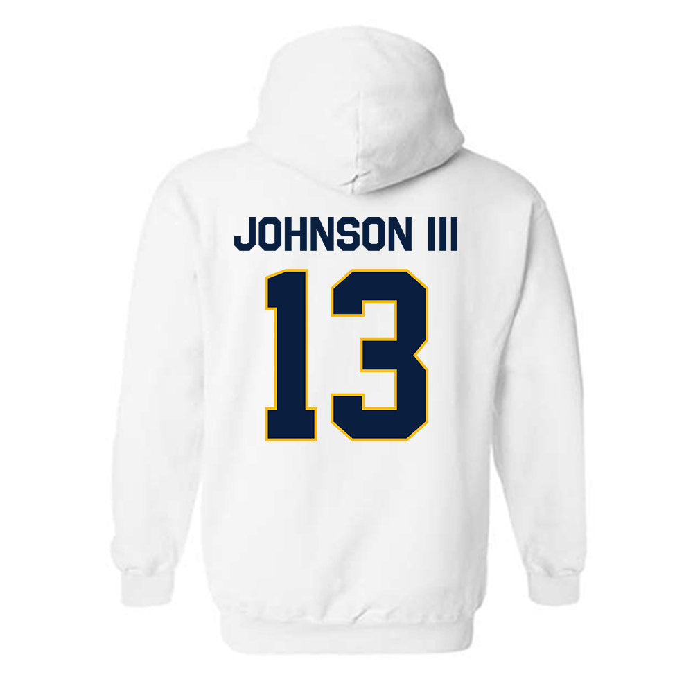 Northern Arizona - NCAA Football : Jerry Johnson III - Classic Shersey Hooded Sweatshirt-1