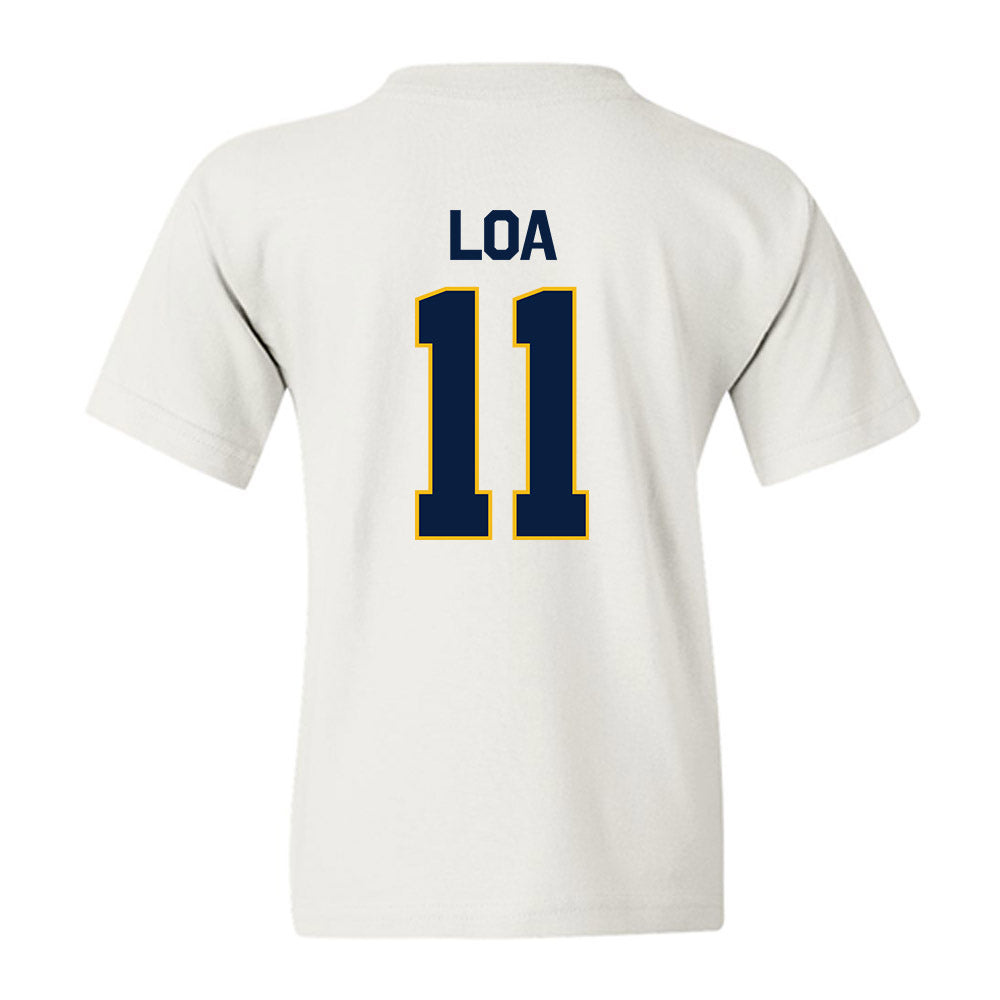 Northern Arizona - NCAA Football : Ziggy Loa - Classic Shersey Youth T-Shirt-1