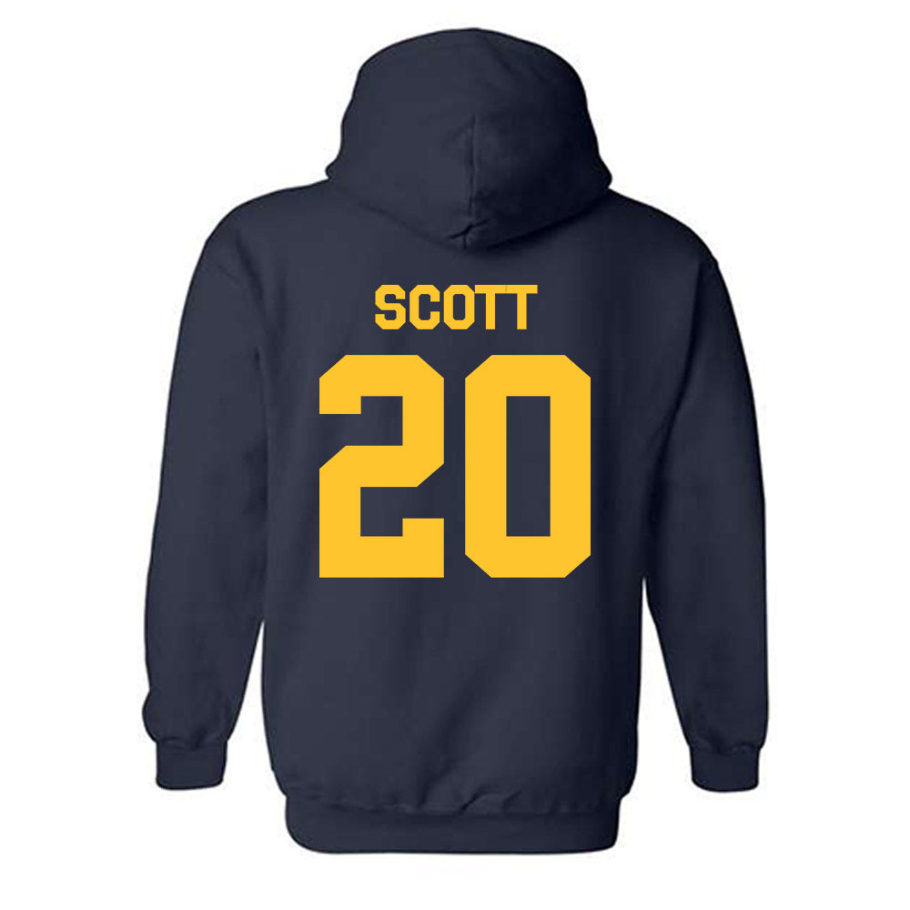 East Tennessee State - NCAA Baseball : Stratton Scott - Classic Shersey Hooded Sweatshirt-1