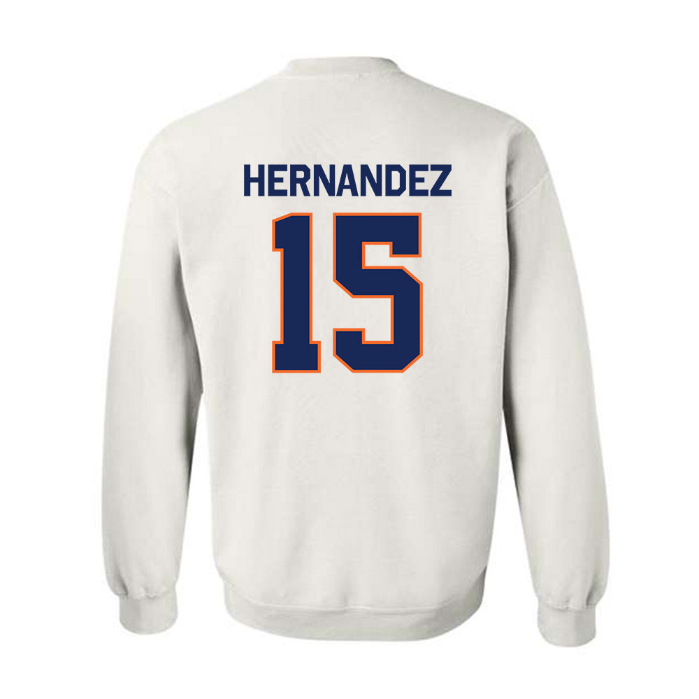 FPU - NCAA Women's Soccer : Karyme Hernandez - Classic Shersey Crewneck Sweatshirt-1