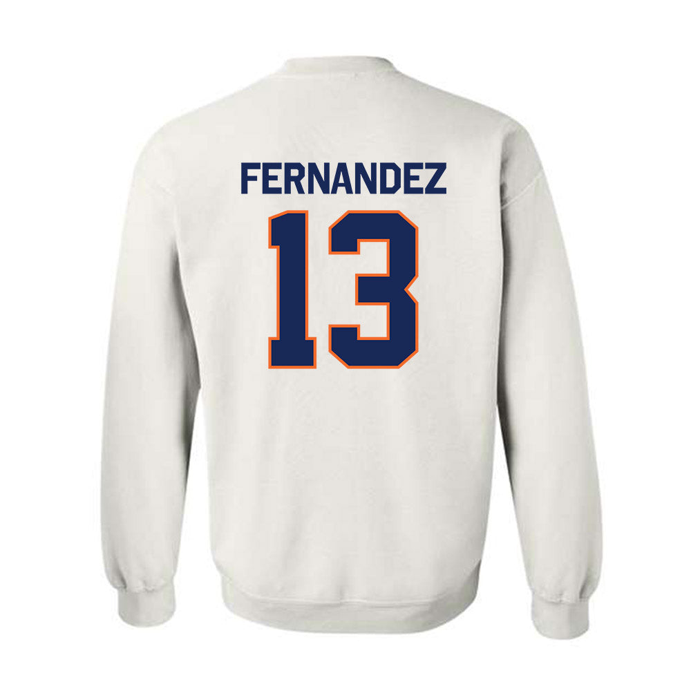 FPU - NCAA Men's Soccer : LJ Fernandez - Classic Shersey Crewneck Sweatshirt-1