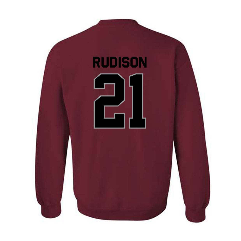 NMSU - NCAA Football : Isaiah Rudison - Classic Shersey Crewneck Sweatshirt-1