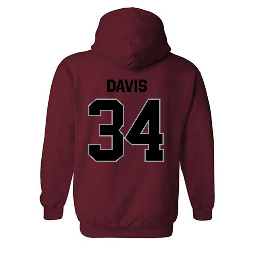 NMSU - NCAA Football : Zaiden Davis - Classic Shersey Hooded Sweatshirt-1