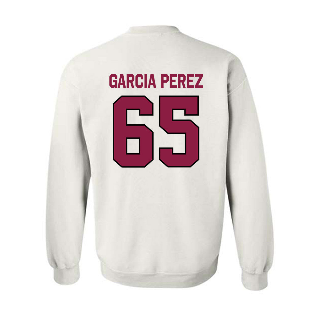 NMSU - NCAA Football : Isaiah Garcia Perez - Classic Shersey Crewneck Sweatshirt-1