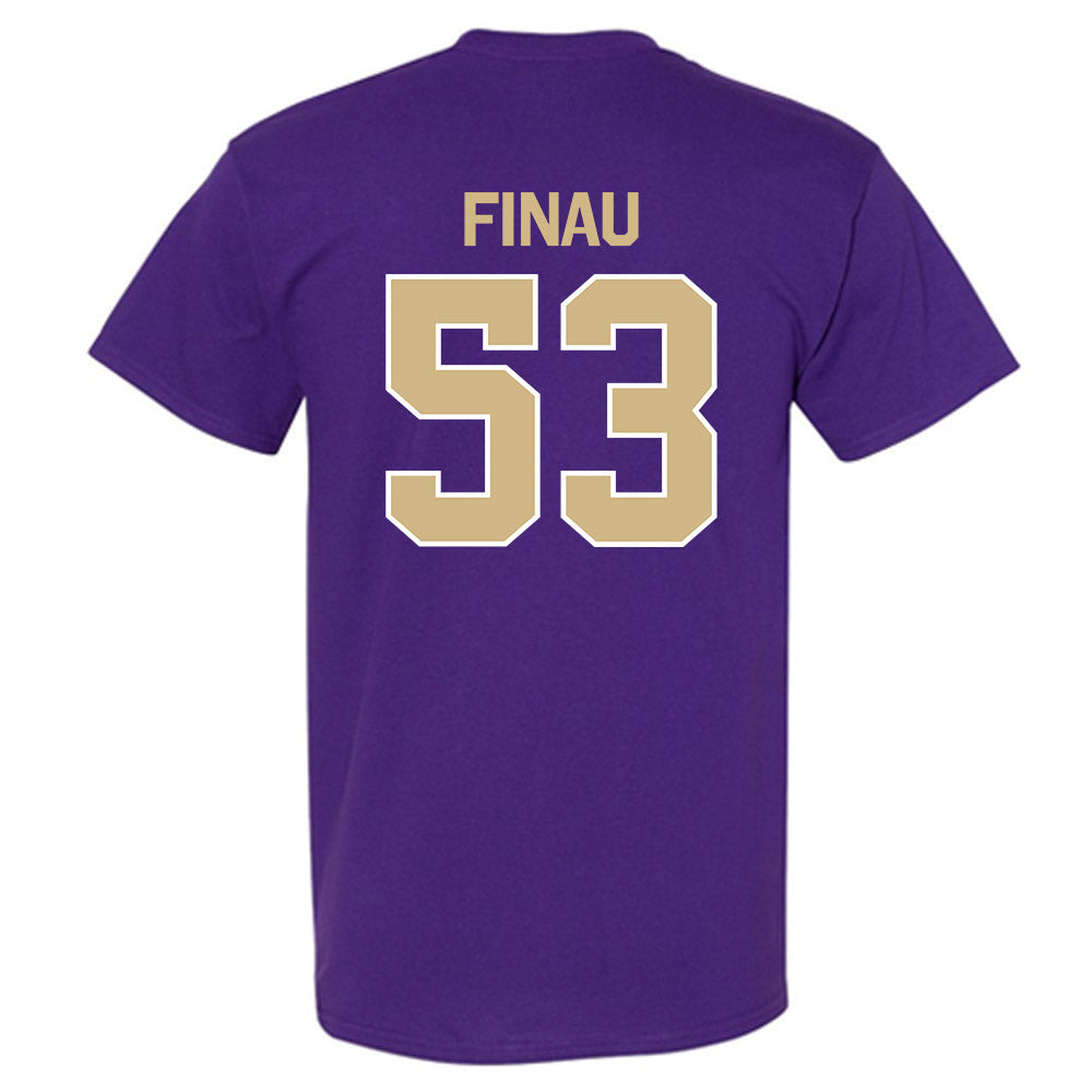 Washington - NCAA Football : Paki Finau - Classic Shersey T-Shirt-1