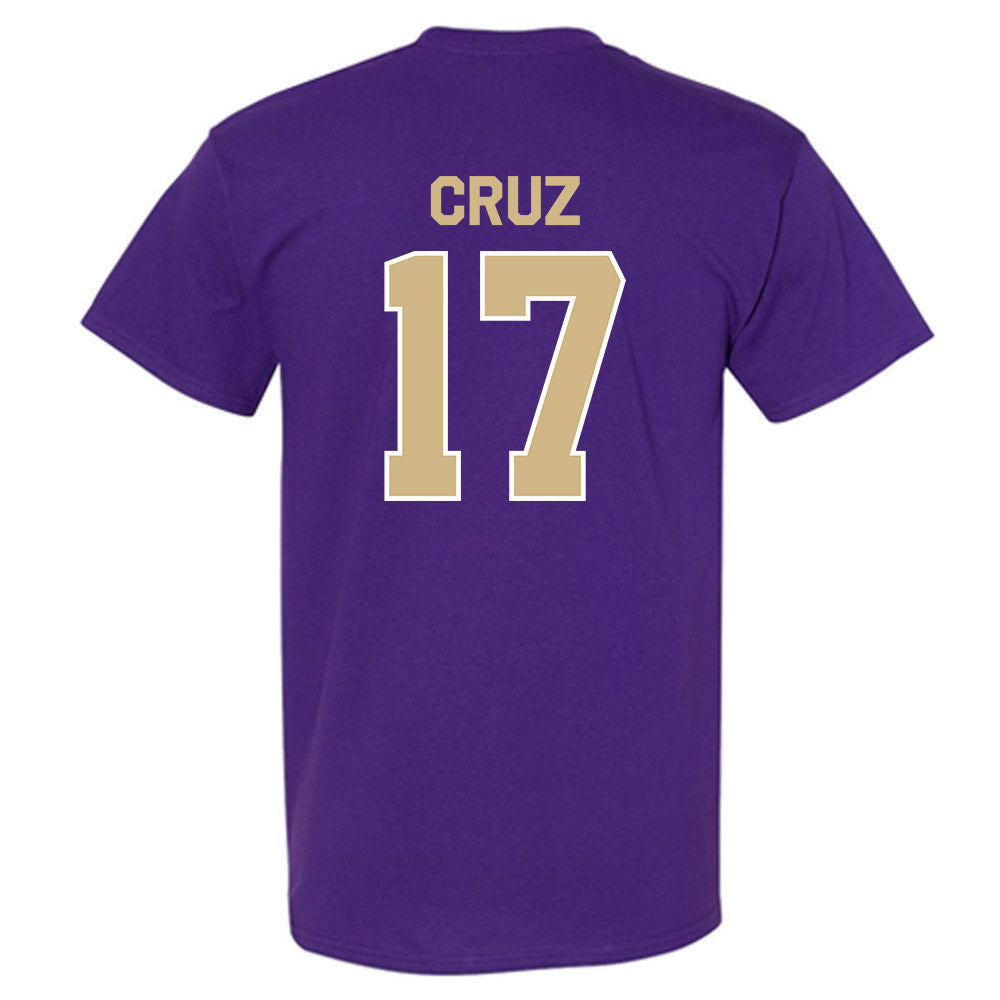 Washington - NCAA Men's Soccer : Cameron Cruz - Classic Shersey T-Shirt-1