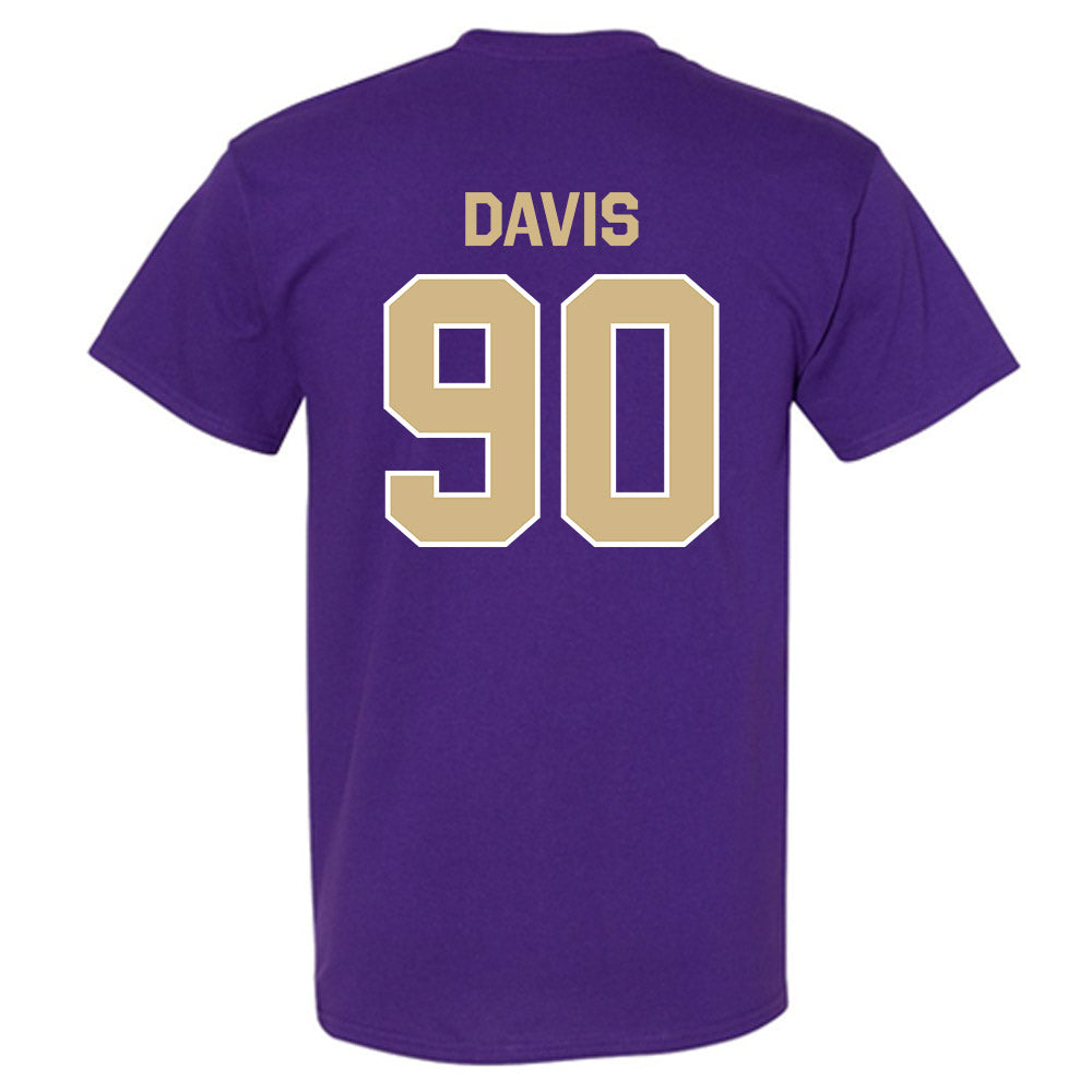 Washington - NCAA Football : Elinneus Davis - Classic Shersey T-Shirt-1