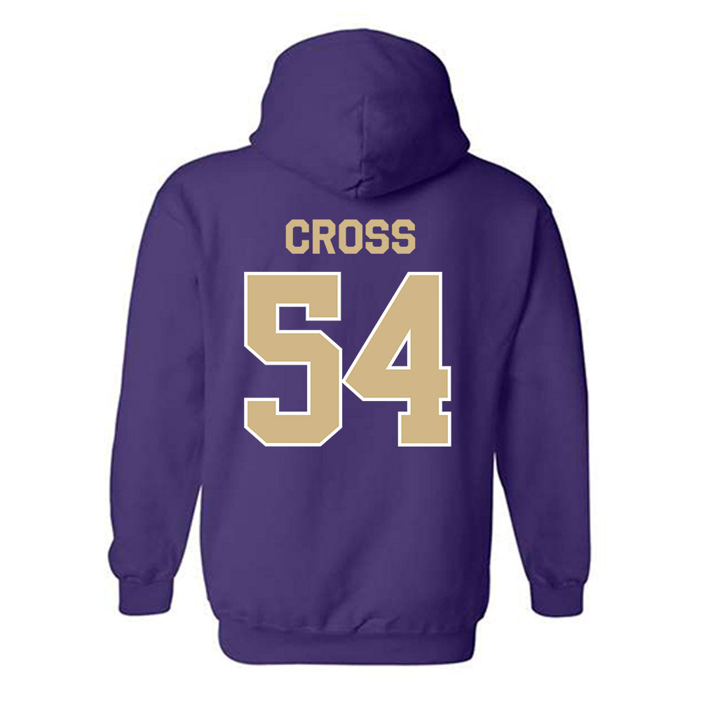 Washington - NCAA Football : Parker Cross - Classic Shersey Hooded Sweatshirt-1