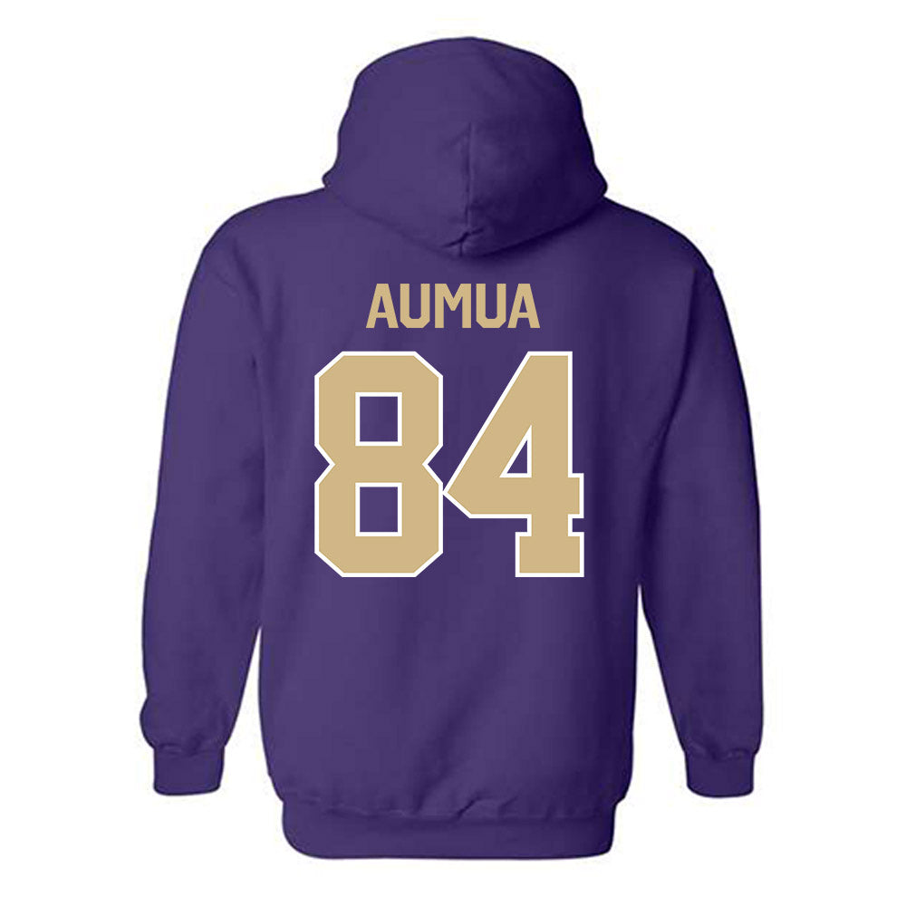 Washington - NCAA Football : Kekua Aumua - Classic Shersey Hooded Sweatshirt-1