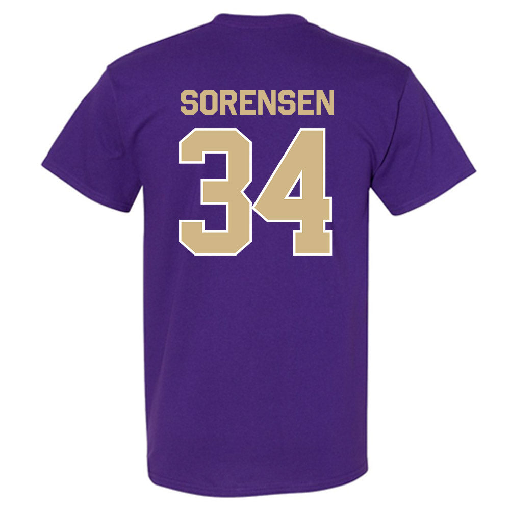 Washington - NCAA Baseball : Noah Sorensen - Classic Shersey T-Shirt-1