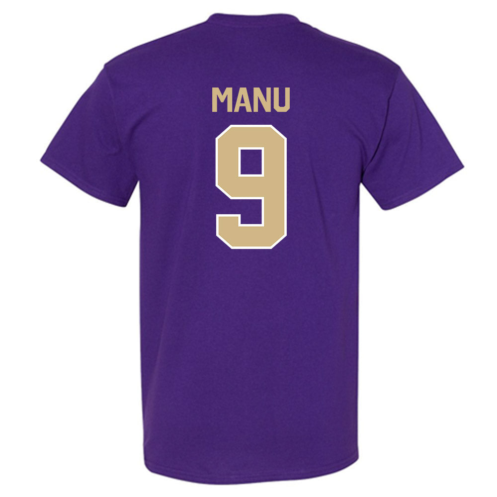 Washington - NCAA Football : Jacob Manu - Classic Shersey T-Shirt-1
