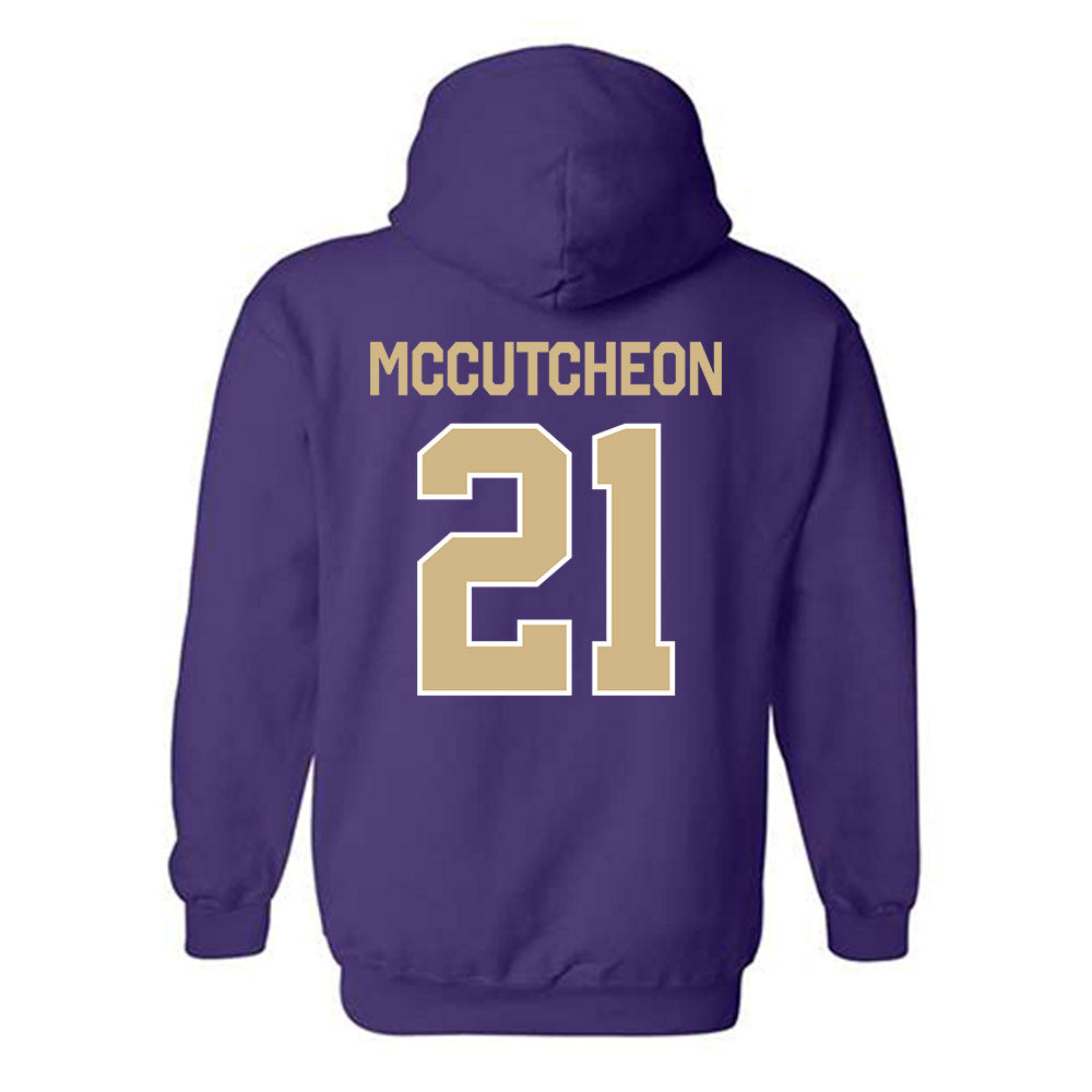 Washington - NCAA Football : Dyson McCutcheon - Classic Shersey Hooded Sweatshirt-1