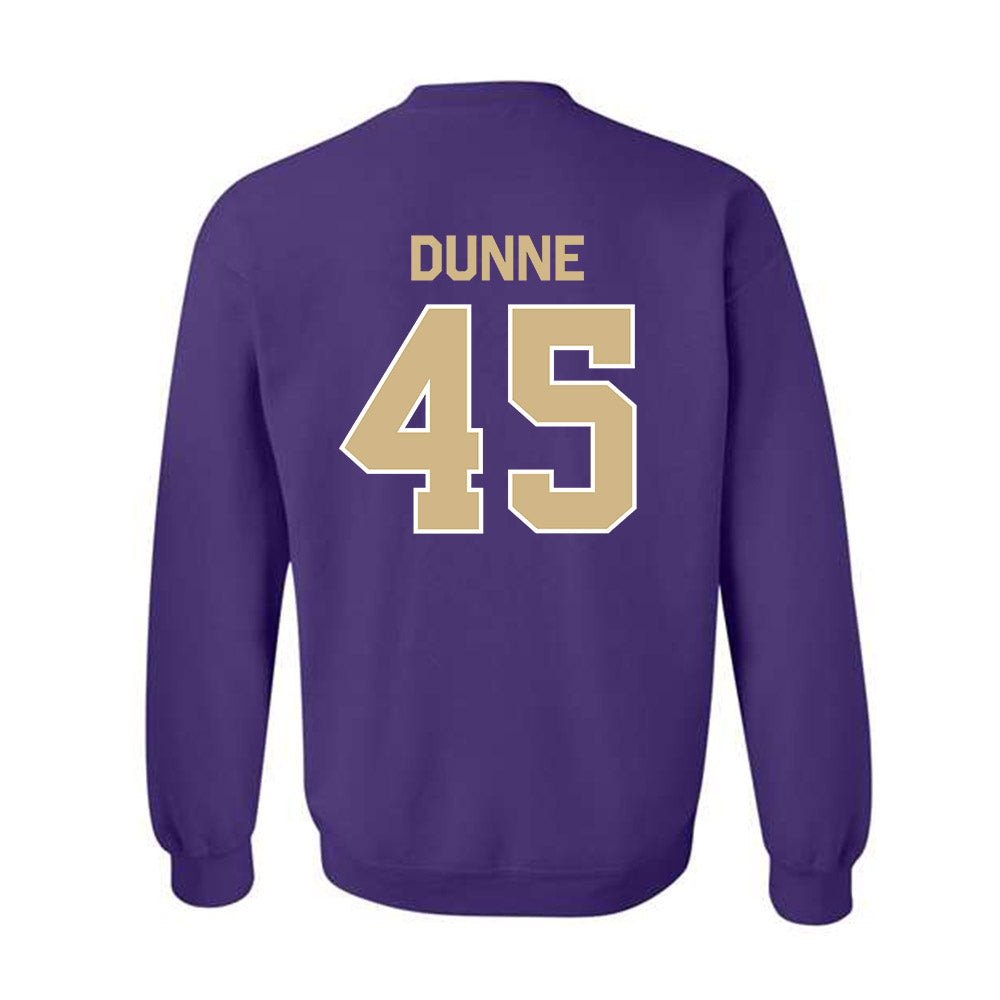 Washington - NCAA Football : Luke Dunne - Classic Shersey Crewneck Sweatshirt-1