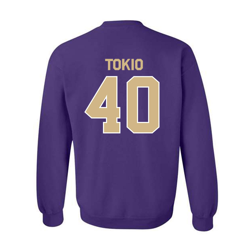 Washington - NCAA Football : Ezaya Tokio - Classic Shersey Crewneck Sweatshirt-1