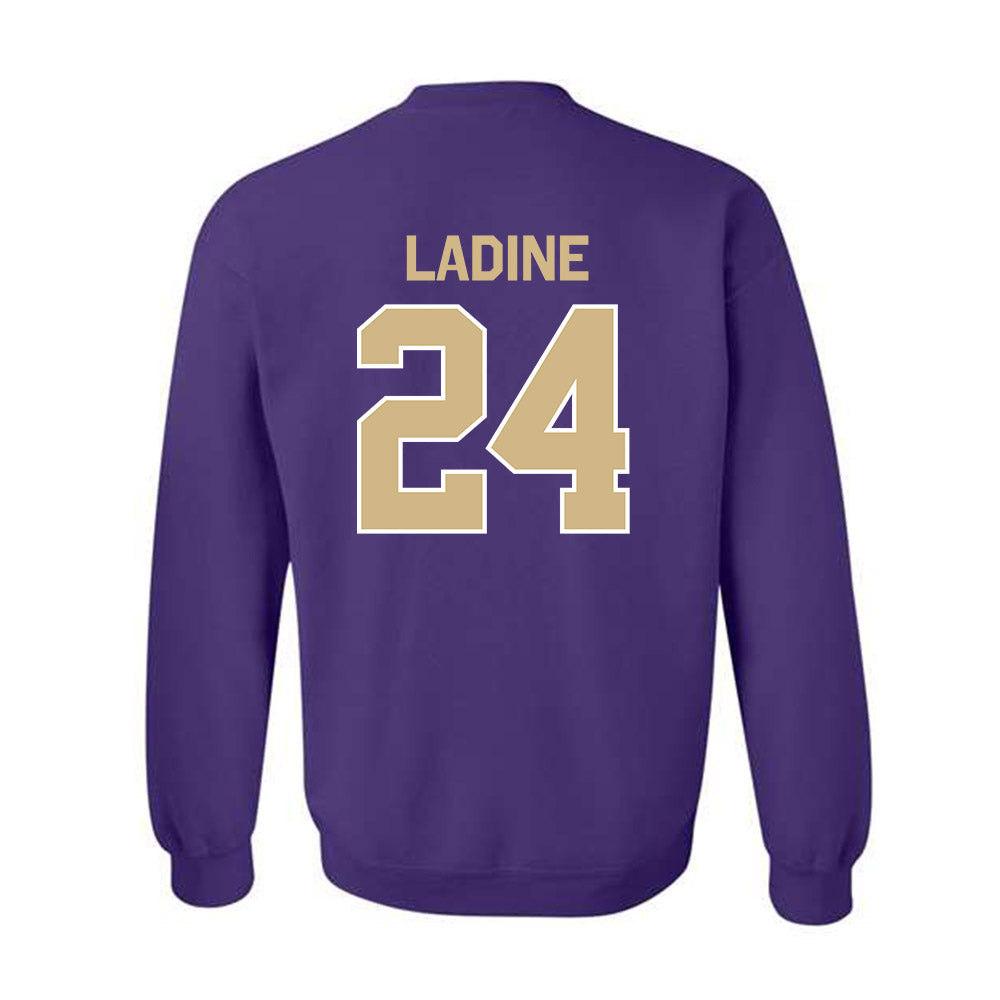 Washington - NCAA Women's Basketball : Elle Ladine - Classic Shersey Crewneck Sweatshirt-1