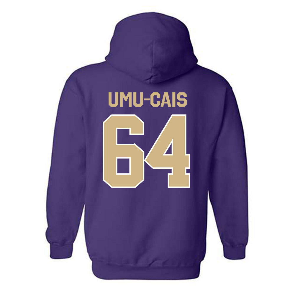 Washington - NCAA Football : Tufanua Umu-Cais - Classic Shersey Hooded Sweatshirt-1