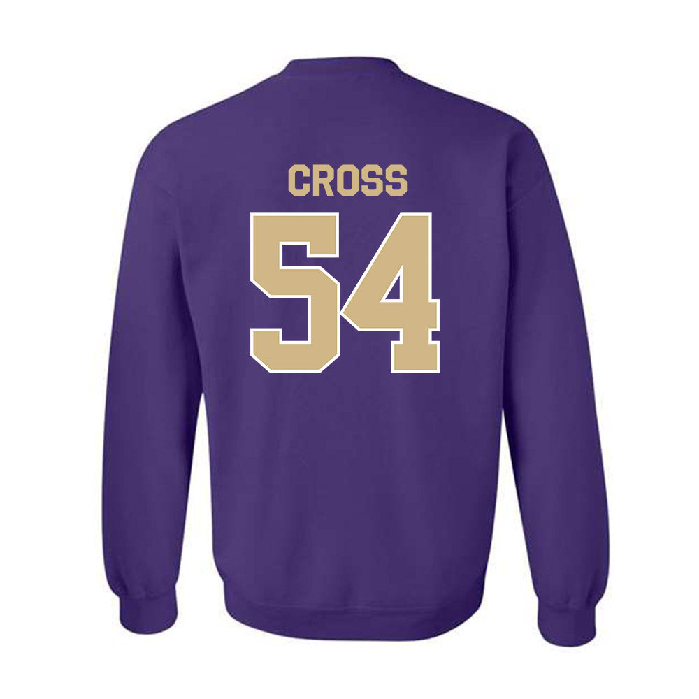 Washington - NCAA Football : Parker Cross - Classic Shersey Crewneck Sweatshirt-1