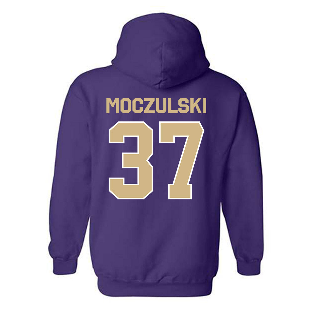Washington - NCAA Football : Ethan Moczulski - Classic Shersey Hooded Sweatshirt-1
