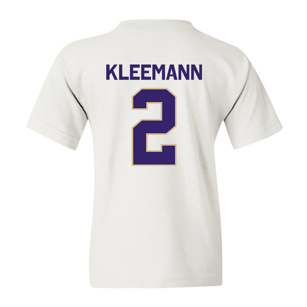 Washington - NCAA Men's Soccer : Philip Kleemann - Classic Shersey Youth T-Shirt-1