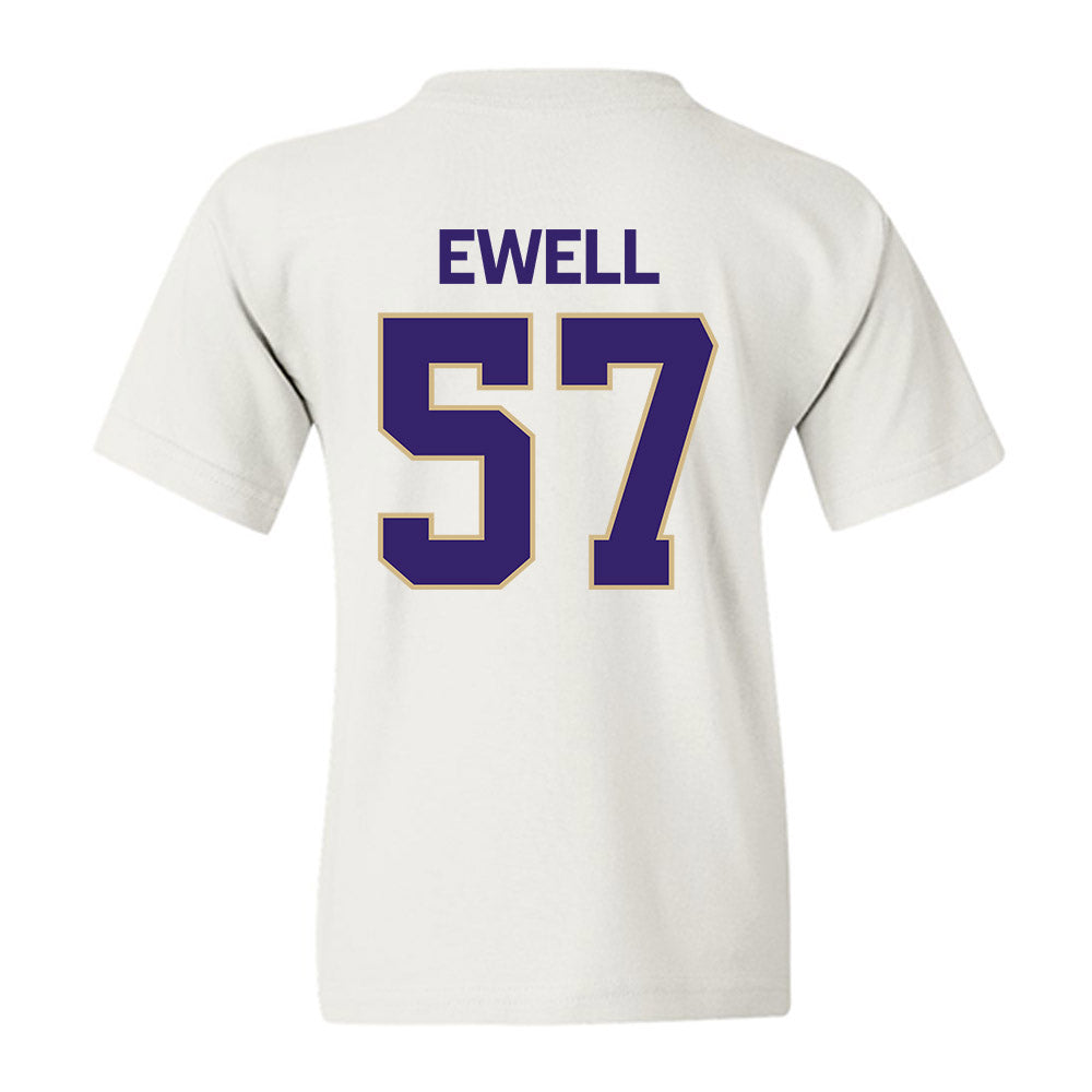 Washington - NCAA Football : Jesse Ewell - Classic Shersey Youth T-Shirt-1