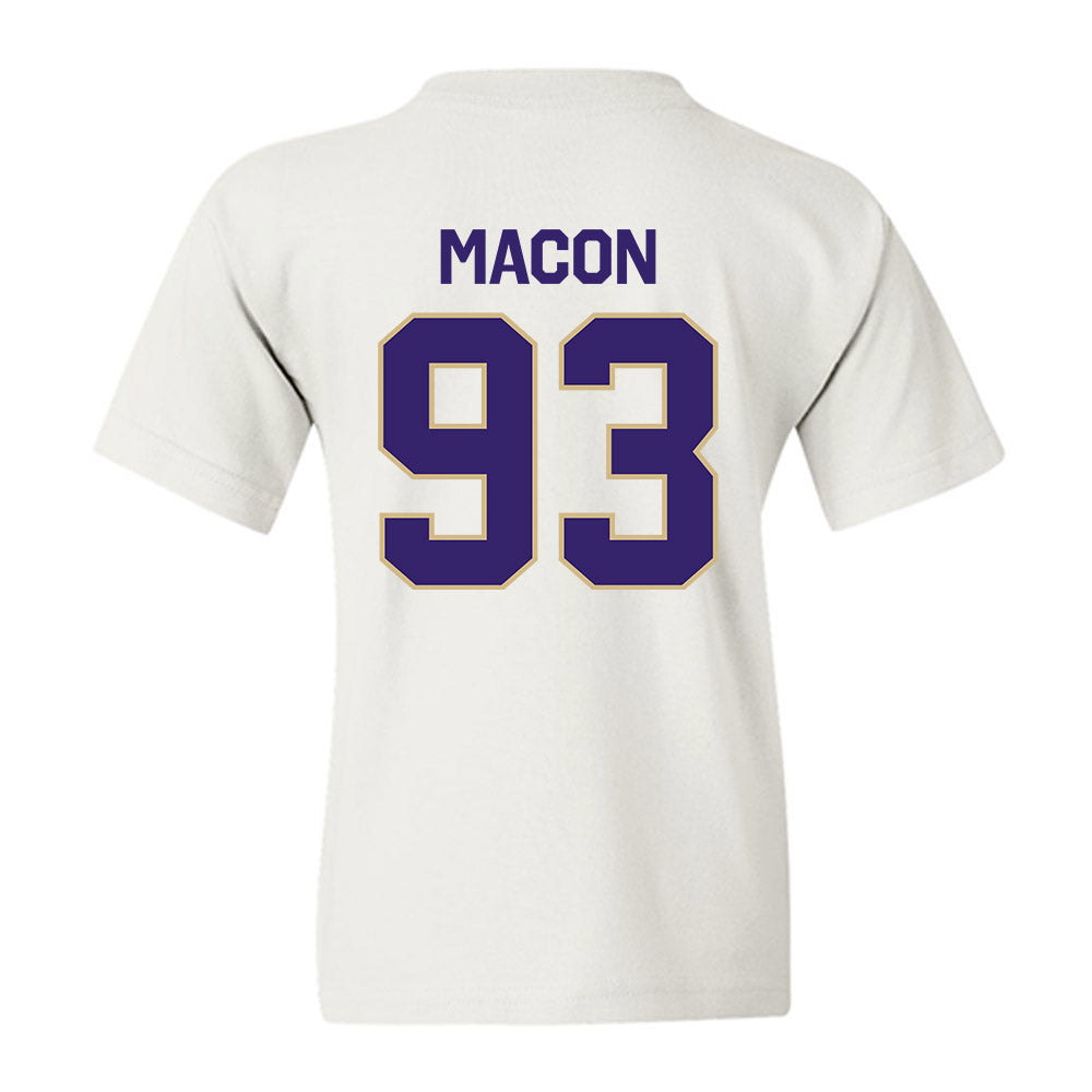 Washington - NCAA Football : Dominic Macon - Classic Shersey Youth T-Shirt-1
