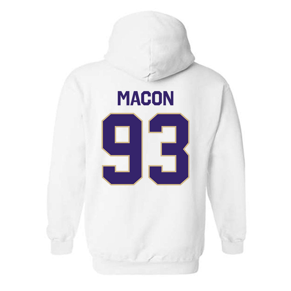 Washington - NCAA Football : Dominic Macon - Classic Shersey Hooded Sweatshirt-1