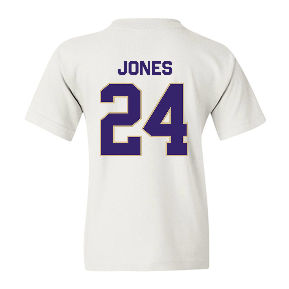 Washington - NCAA Football : Jeron Jones - Classic Shersey Youth T-Shirt-1