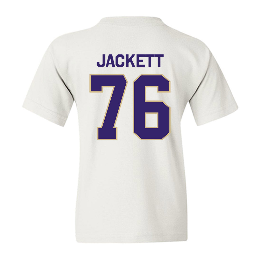 Washington - NCAA Football : Elishah Jackett - Classic Shersey Youth T-Shirt-1