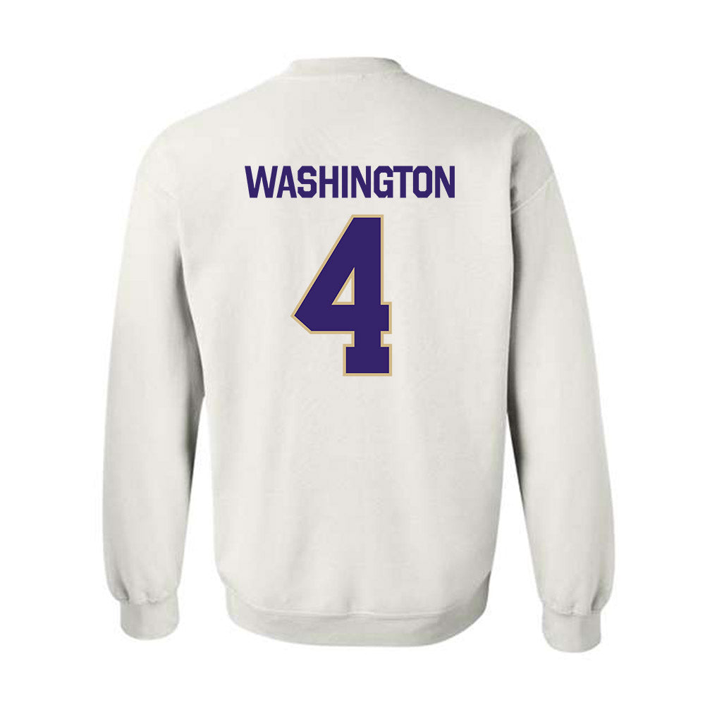 Washington - NCAA Football : Jordan Washington - Classic Shersey Crewneck Sweatshirt-1