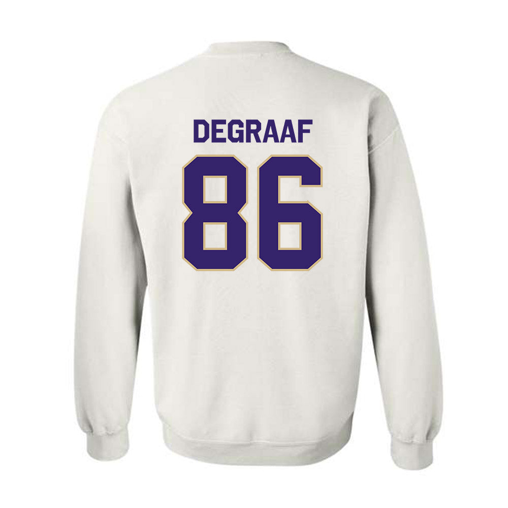 Washington - NCAA Football : Decker DeGraaf - Classic Shersey Crewneck Sweatshirt-1