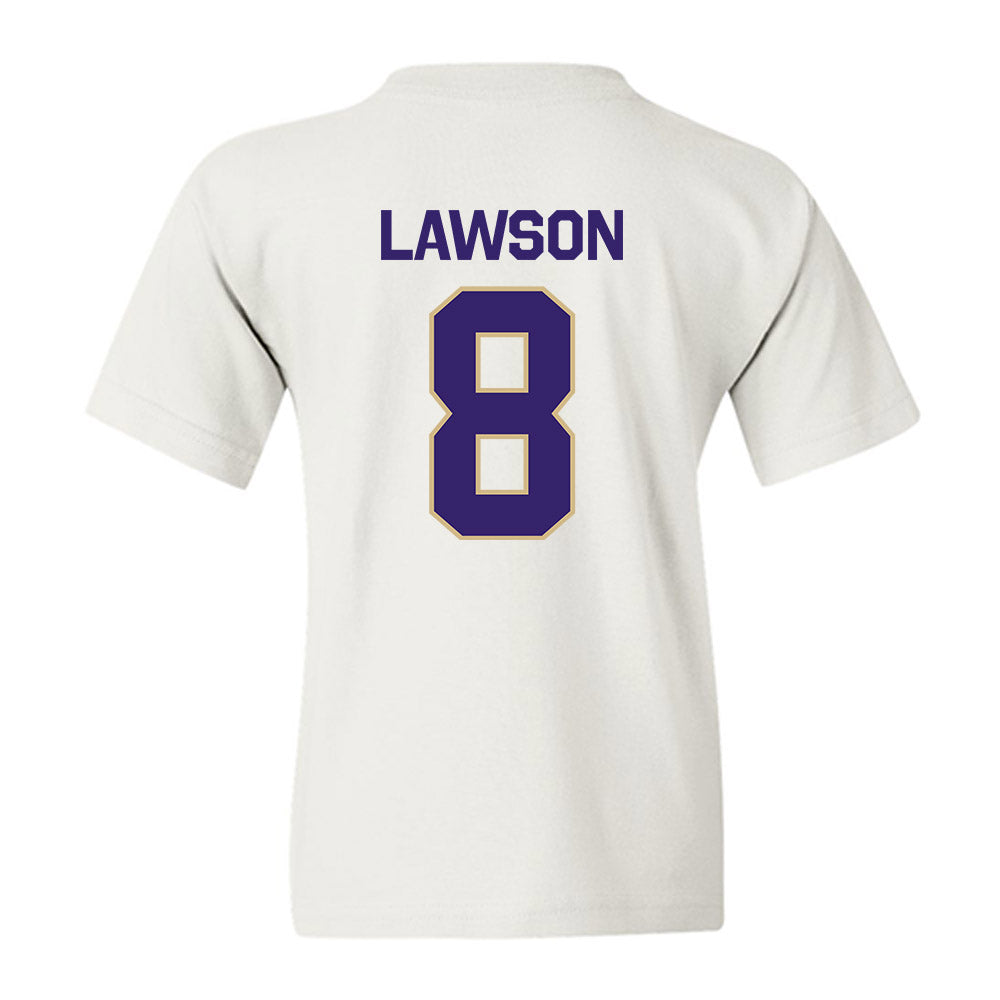 Washington - NCAA Football : Chris Lawson - Classic Shersey Youth T-Shirt-1