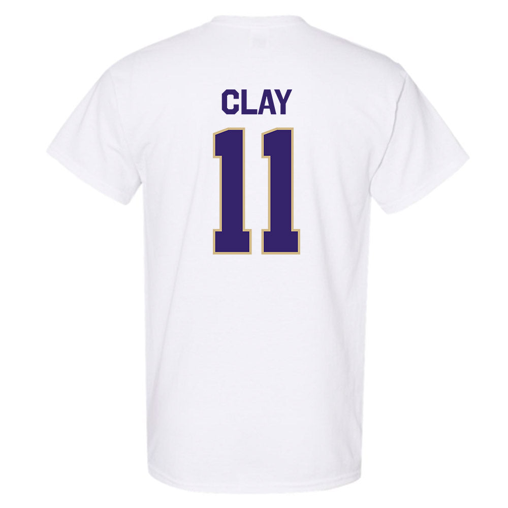 Washington - NCAA Football : Jordan Clay - Classic Shersey T-Shirt-1