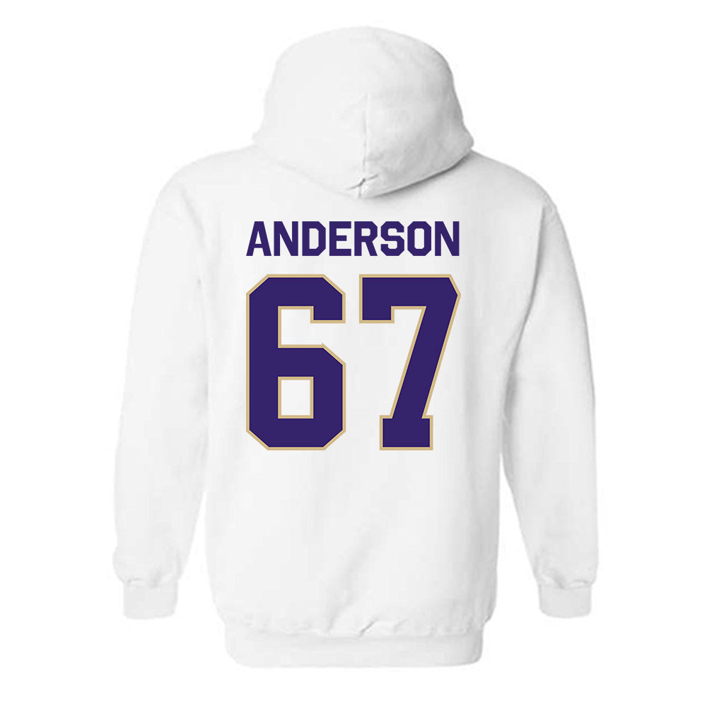 Washington - NCAA Football : Aidan Anderson - Classic Shersey Hooded Sweatshirt-1