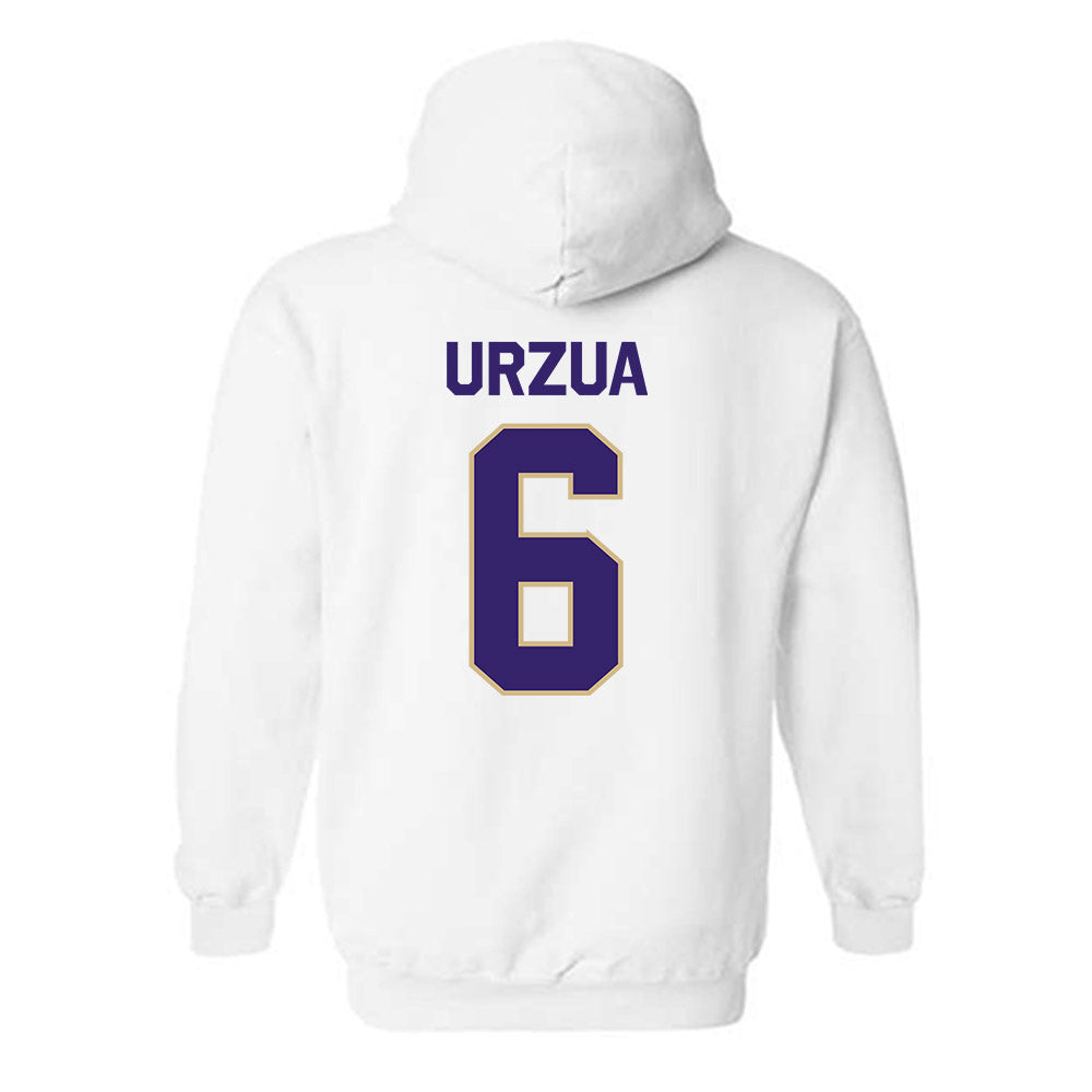Washington - NCAA Beach Volleyball : Alina Urzua - Classic Shersey Hooded Sweatshirt-1