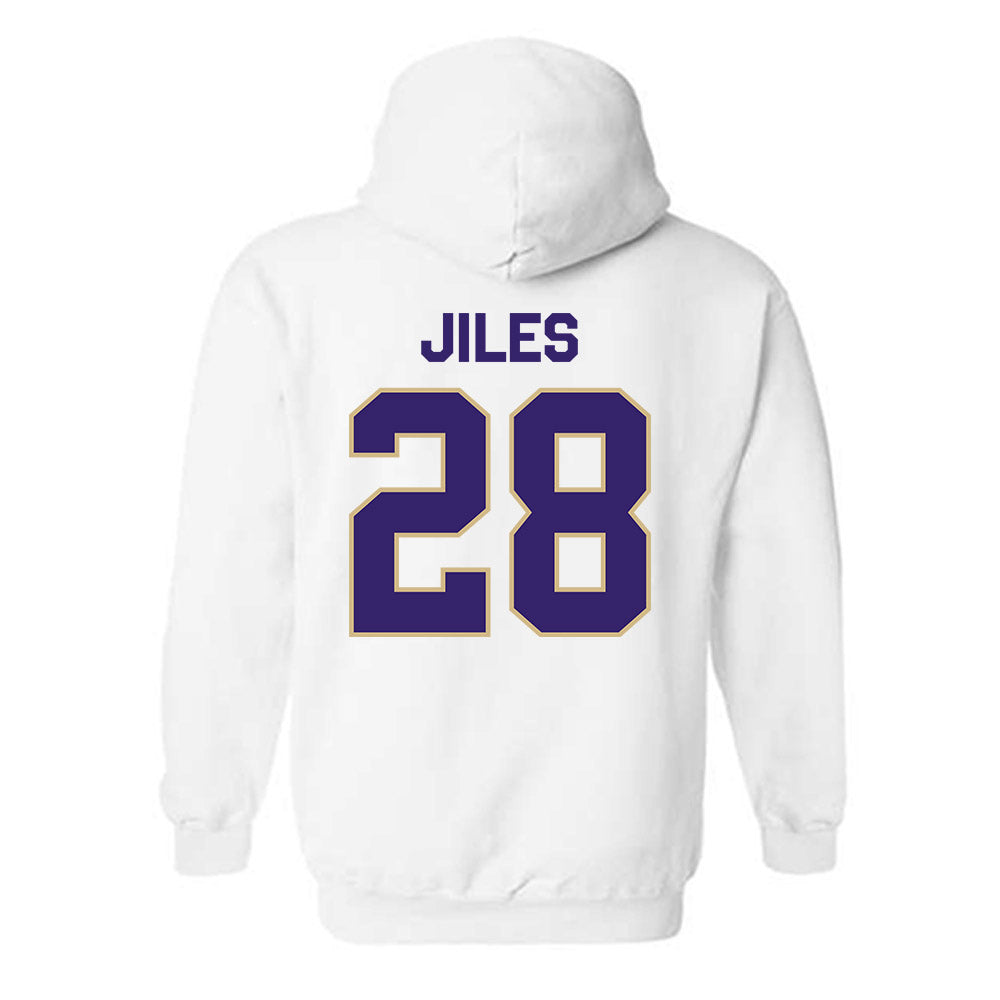 Washington - NCAA Football : Ksani Jiles - Classic Shersey Hooded Sweatshirt-1