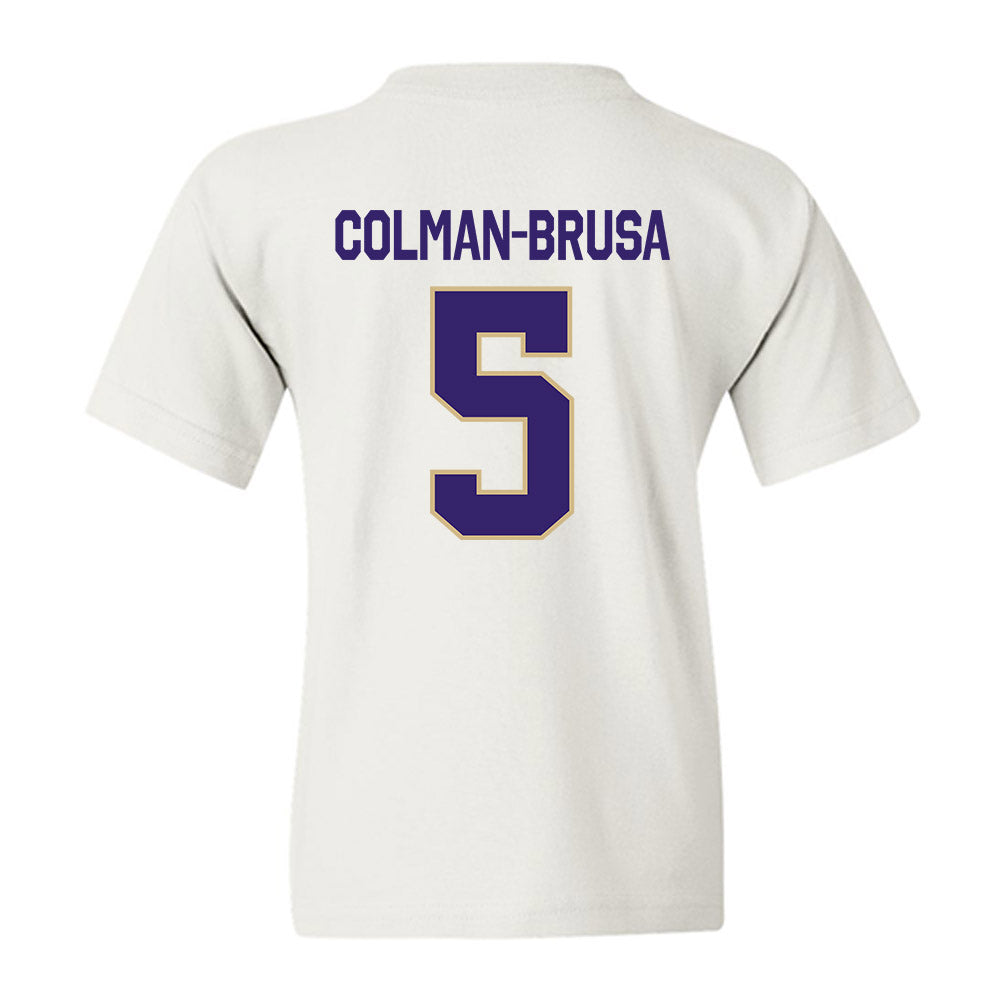 Washington - NCAA Football : Derek Colman-Brusa - Classic Shersey Youth T-Shirt-1