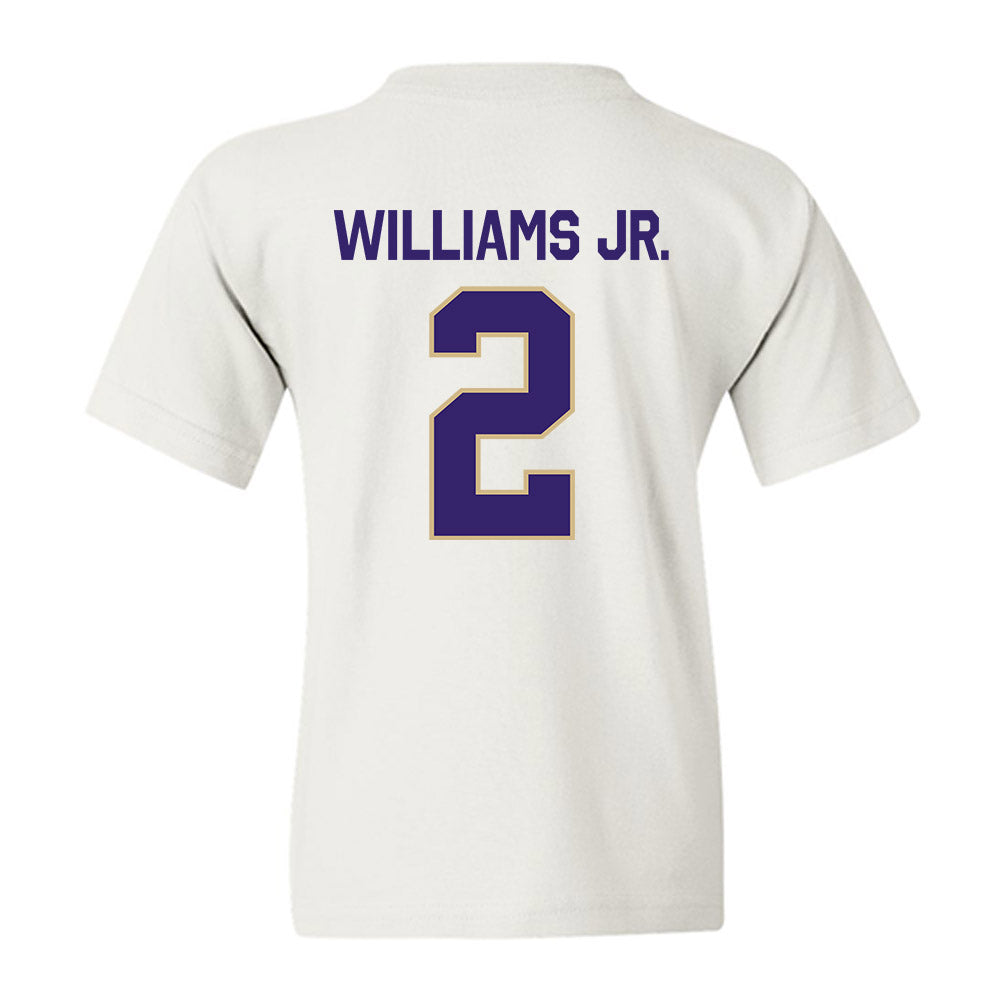 Washington - NCAA Football : Demond Williams Jr. - Classic Shersey Youth T-Shirt-1