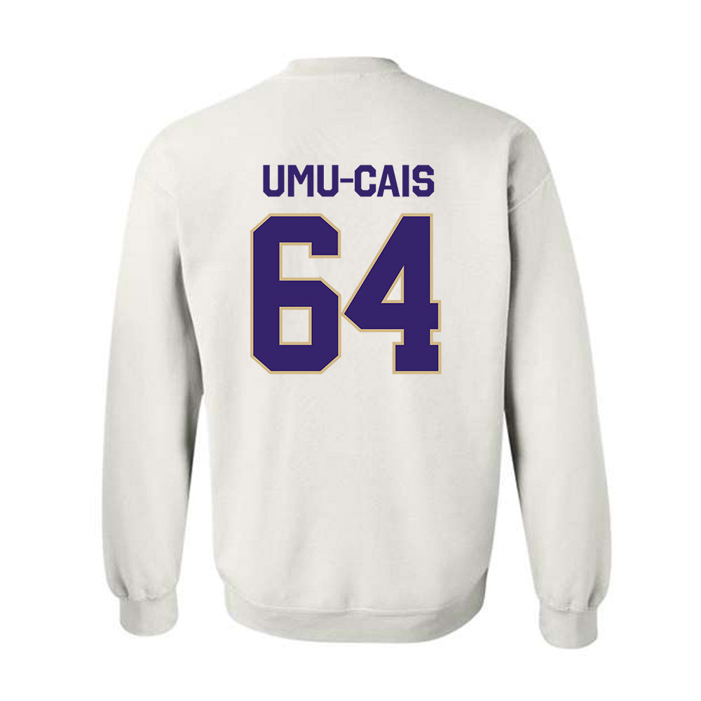 Washington - NCAA Football : Tufanua Umu-Cais - Classic Shersey Crewneck Sweatshirt-1