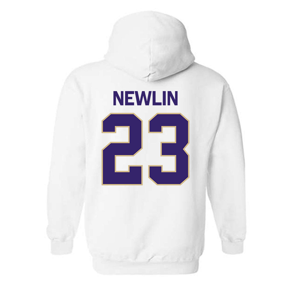 Washington - NCAA Women's Soccer : Lucy Newlin - Classic Shersey Hooded Sweatshirt-1