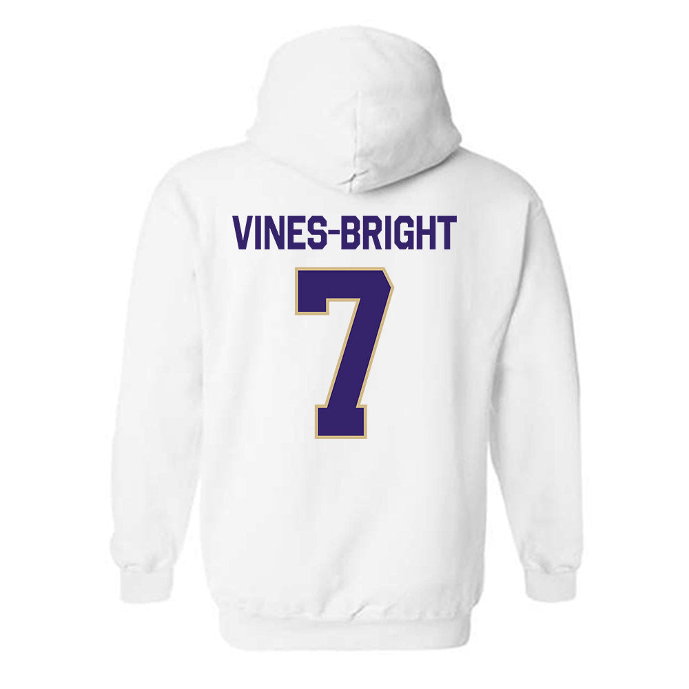 Washington - NCAA Football : Raiden Vines-Bright - Classic Shersey Hooded Sweatshirt-1