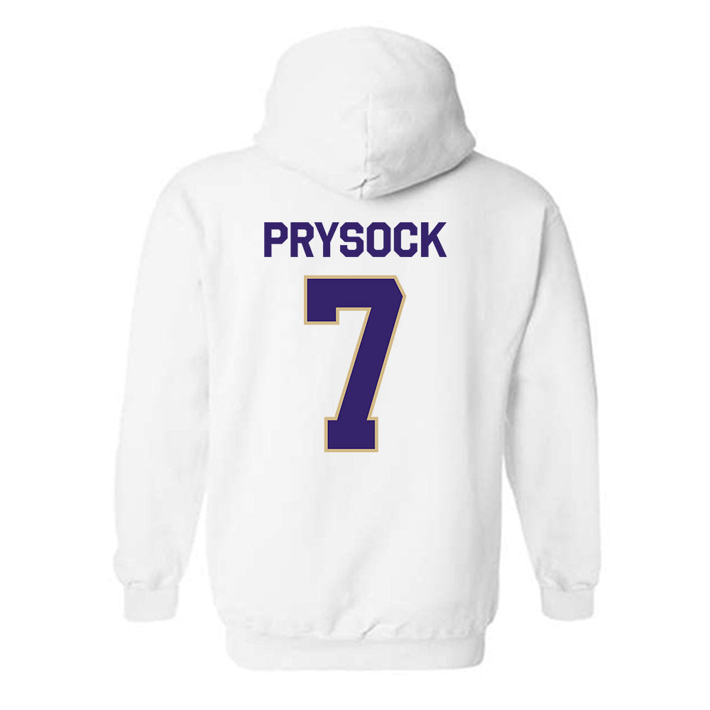 Washington - NCAA Football : Ephesians Prysock - Classic Shersey Hooded Sweatshirt-1