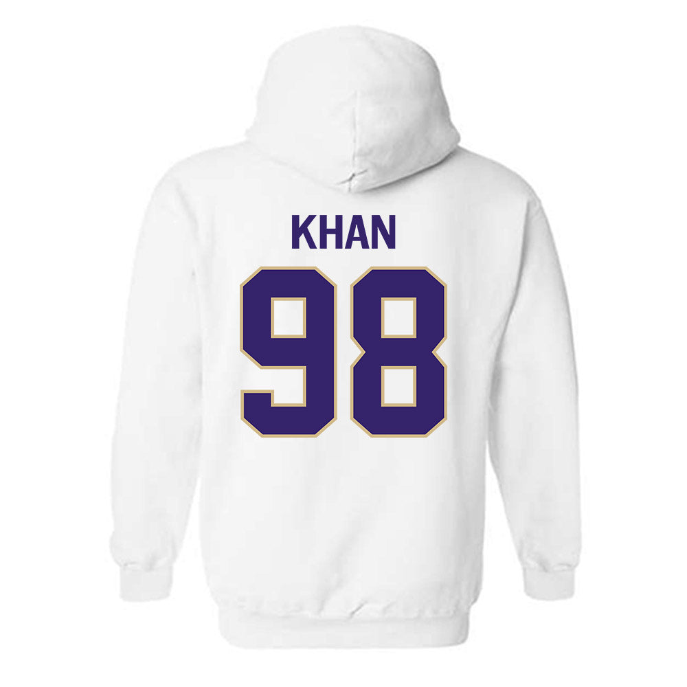 Washington - NCAA Football : Omar Khan - Classic Shersey Hooded Sweatshirt-1