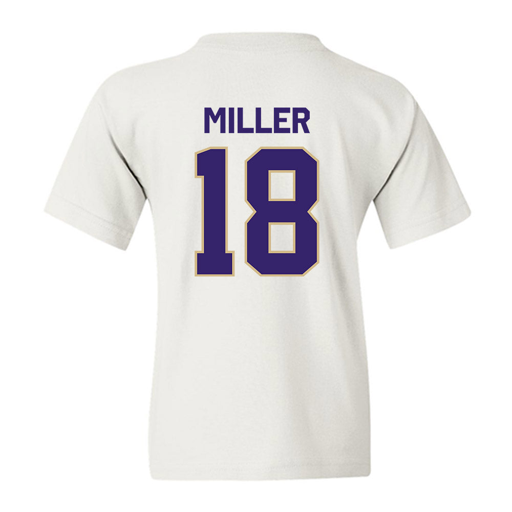 Washington - NCAA Football : Bodpegn Miller - Classic Shersey Youth T-Shirt-1