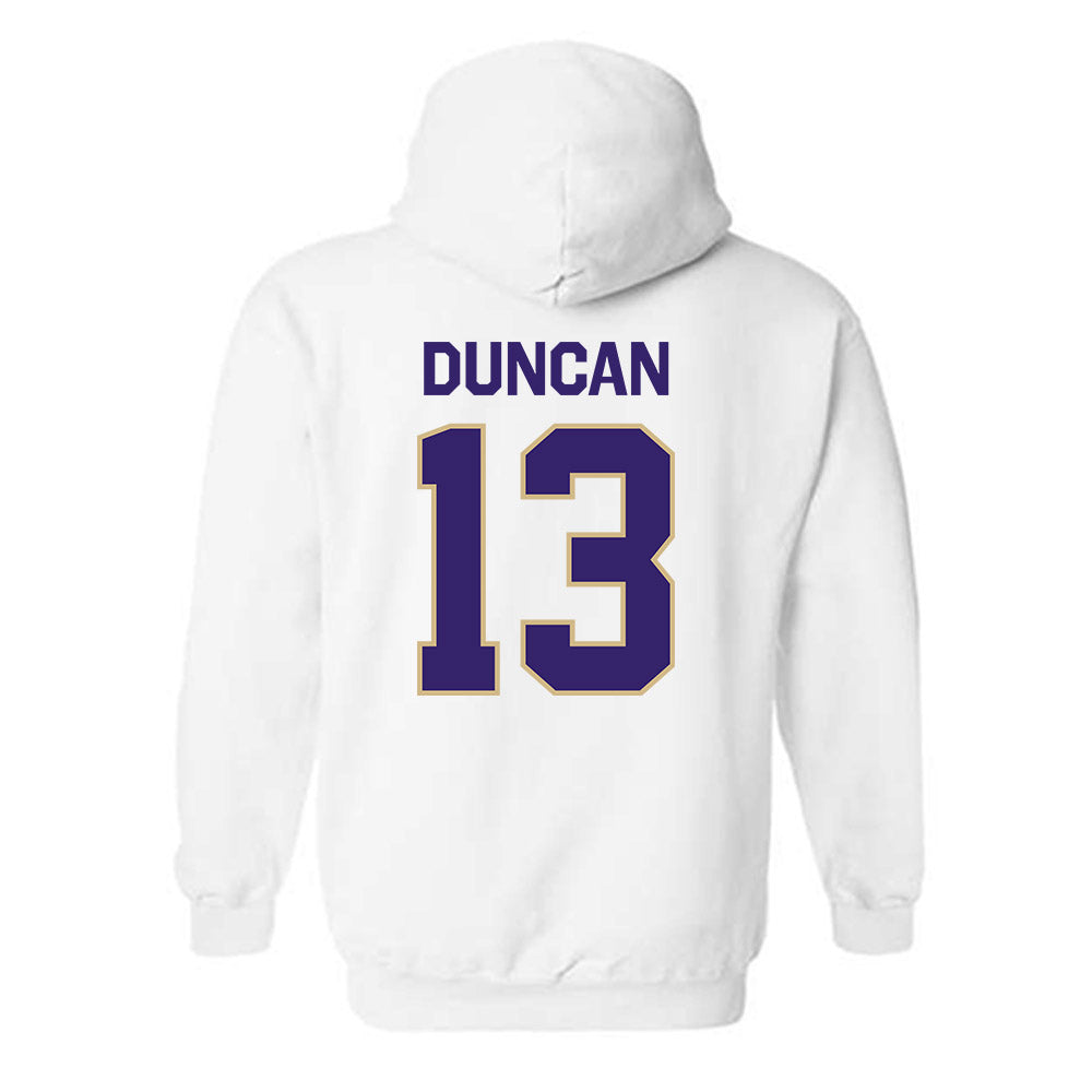 Washington - NCAA Football : Rahsjon Duncan - Classic Shersey Hooded Sweatshirt-1