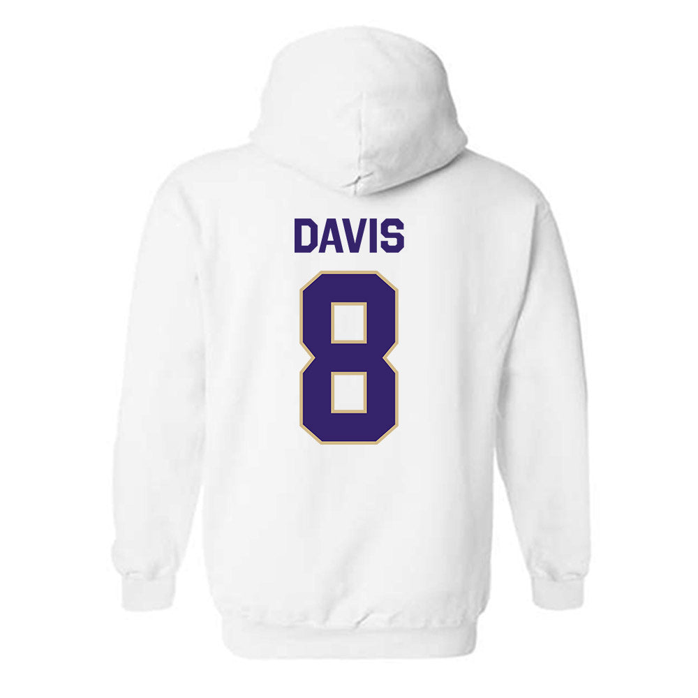 Washington - NCAA Football : Tacario Davis - Classic Shersey Hooded Sweatshirt-1