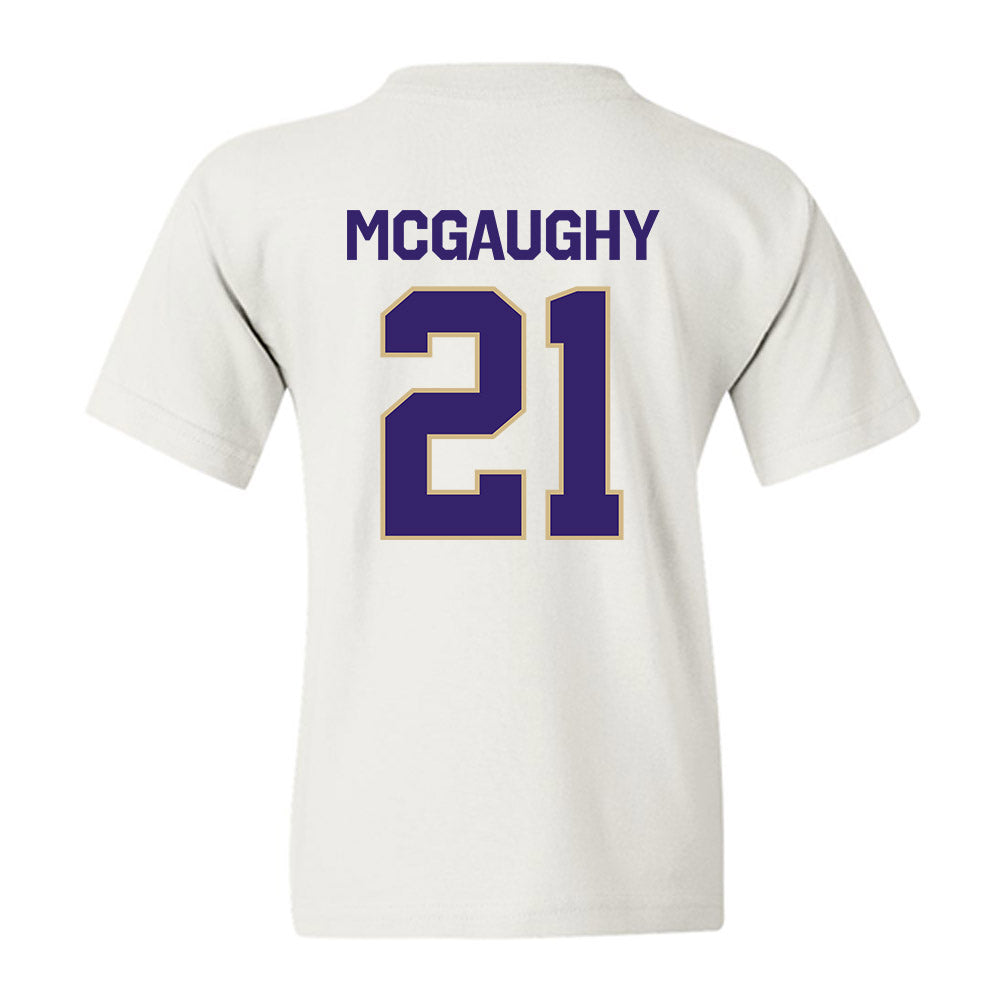 Washington - NCAA Women's Basketball : Brynn McGaughy - Classic Shersey Youth T-Shirt-1