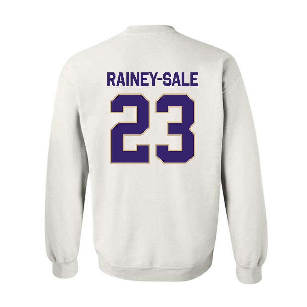 Washington - NCAA Football : Zaydrius Rainey-Sale - Classic Shersey Crewneck Sweatshirt-1