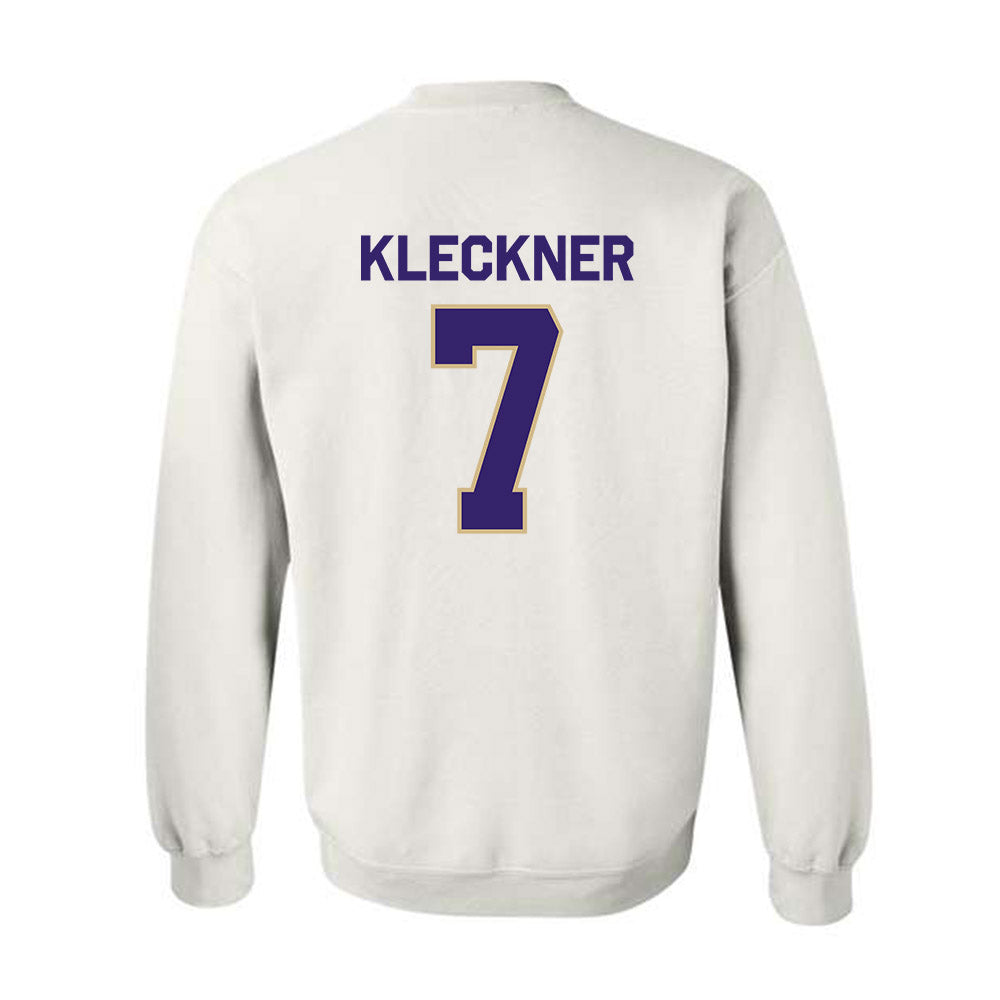 Washington - NCAA Women's Volleyball : Kylie Kleckner - Classic Shersey Crewneck Sweatshirt-1