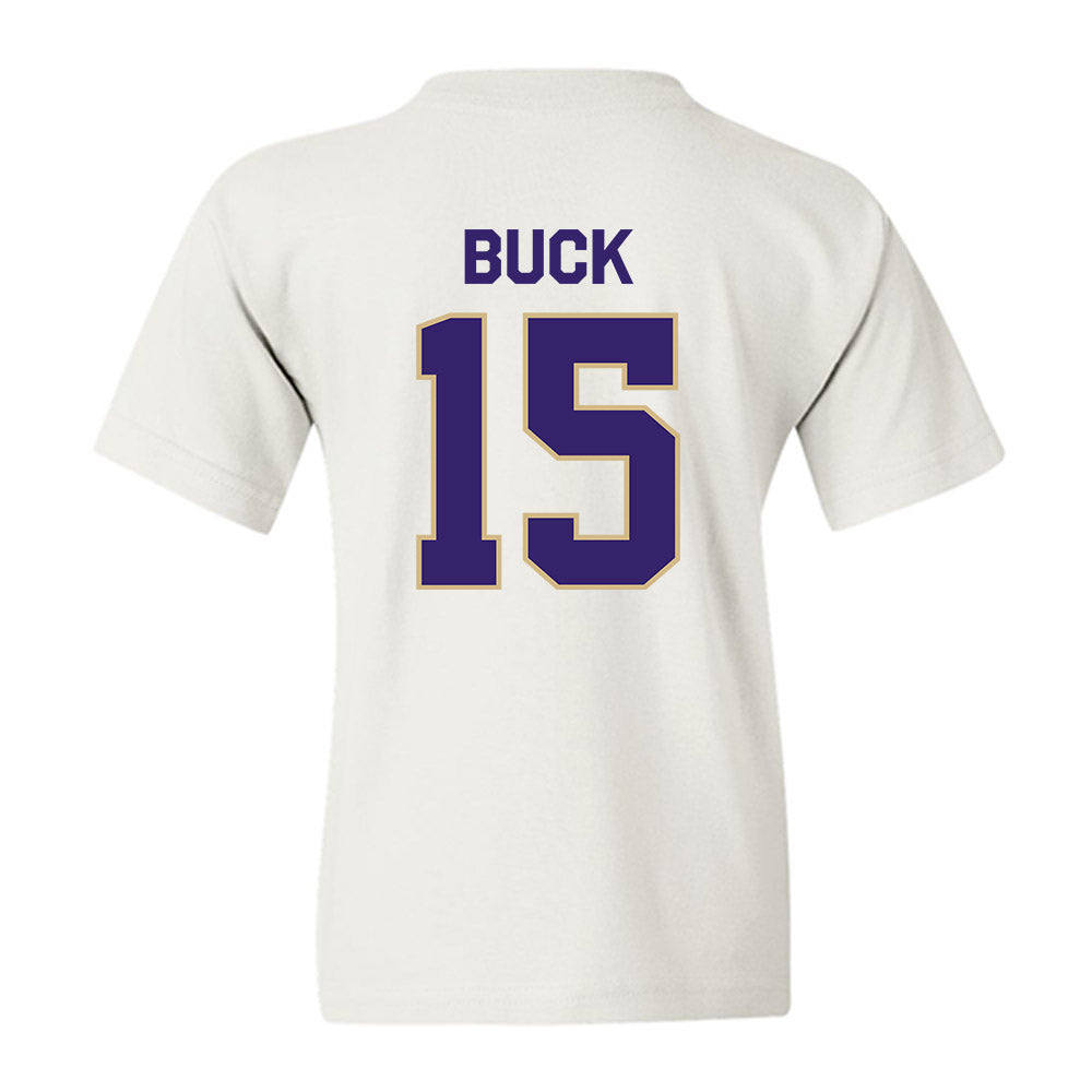 Washington - NCAA Women's Soccer : Alex Buck - Classic Shersey Youth T-Shirt-1
